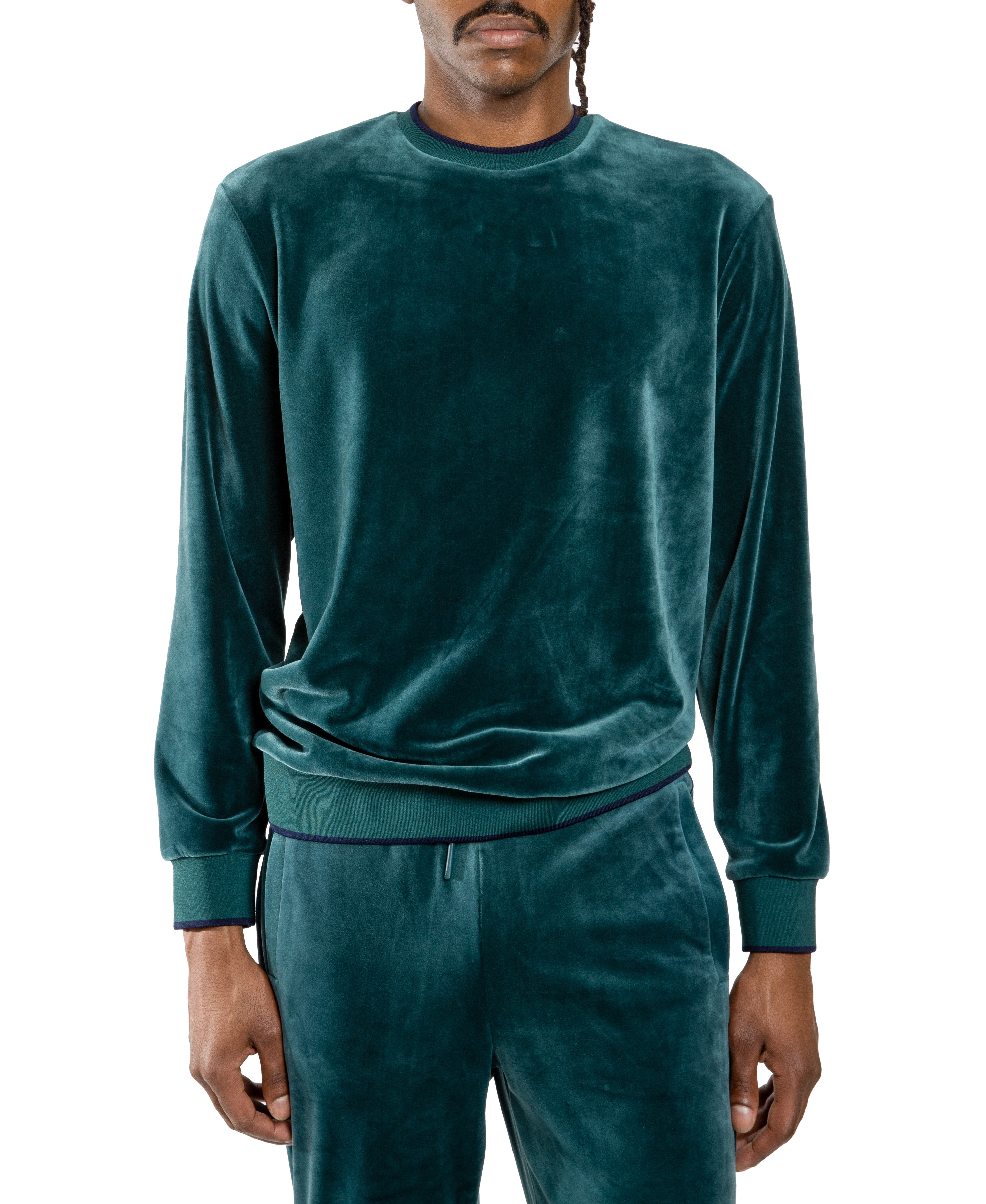 Classic Velour Crew Emerald – AGTAWH
